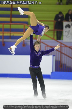2013-02-28 Milano - World Junior Figure Skating Championships 1615 Britney Simpson-Matthew Blackmer USA